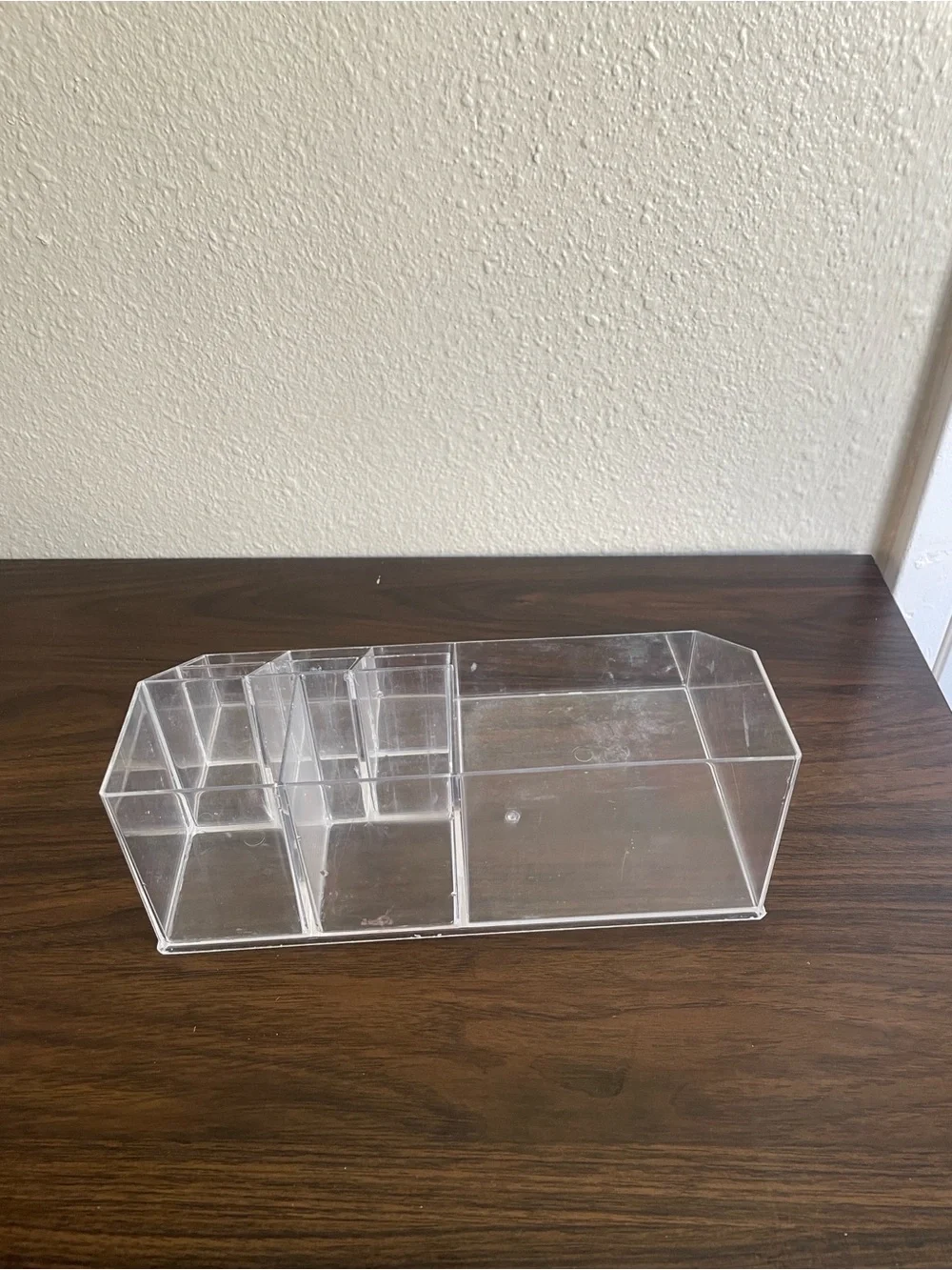 Clear Acrylic Multi-Compartment Organizer